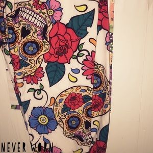 Vibrant diff leggings